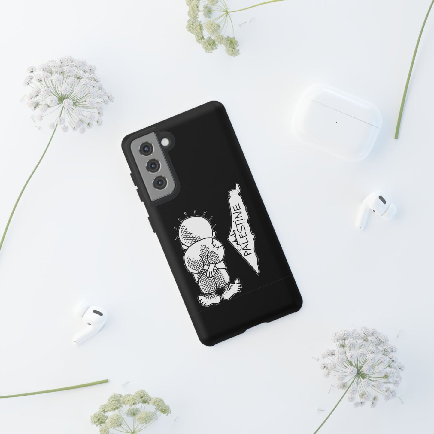 Tough Cases: Unique Phone Case, Palestine Design, Gift for Activists, Customizable Protection, Stylish Cell Phone Cover