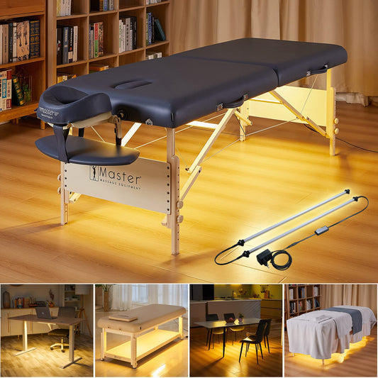 Master Massage Galaxy Ambient Lighting System for Massage Tables – Atmosphere Light, Warm 3500K LED Strips Create Relaxing Environment for Spa Salon Bed, Beauty Couch (Ambient Light Only)
