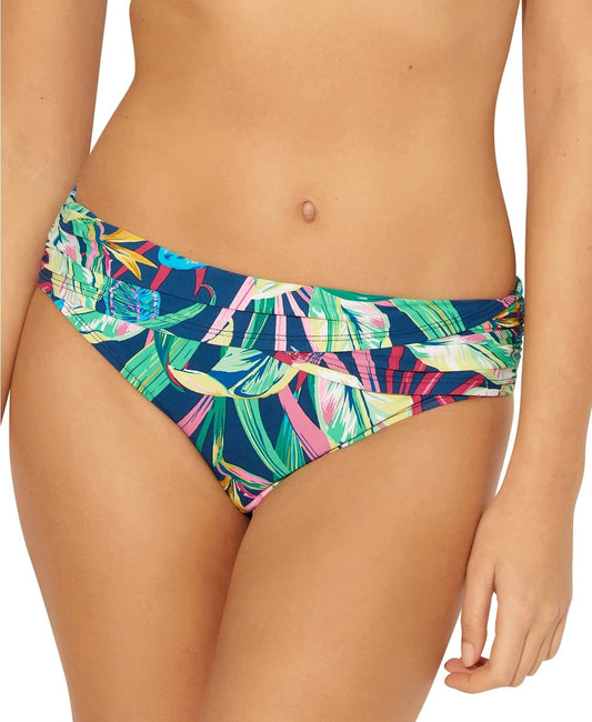 Bleu Rod Beattie Women's Banded Hipster Bikini Bottom Navy 10