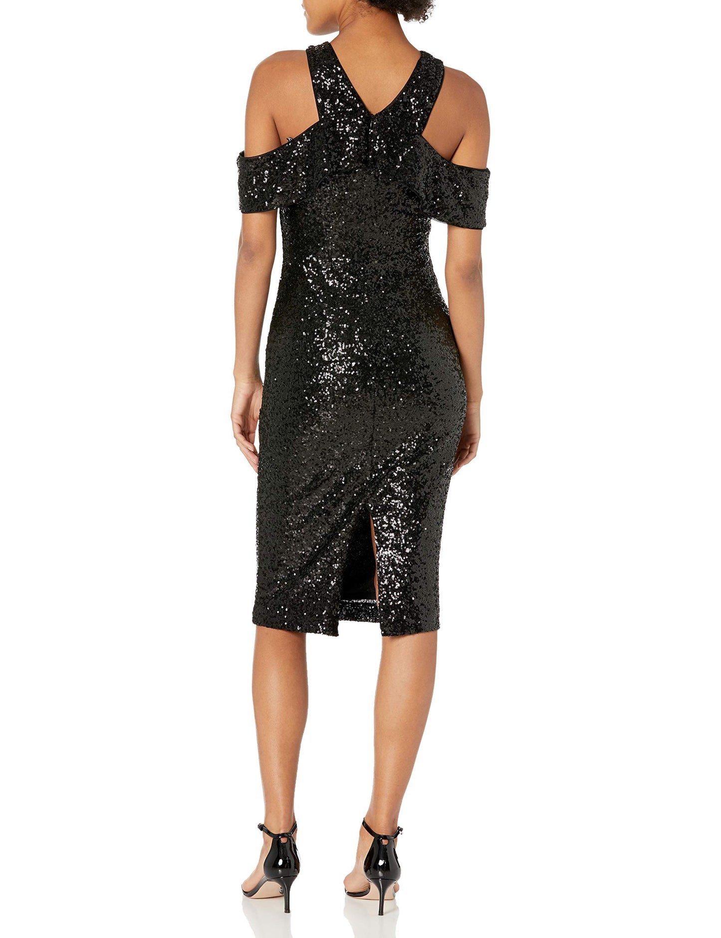 RACHEL Rachel Roy Women's Allover Sequin Jolie Midi Dress
